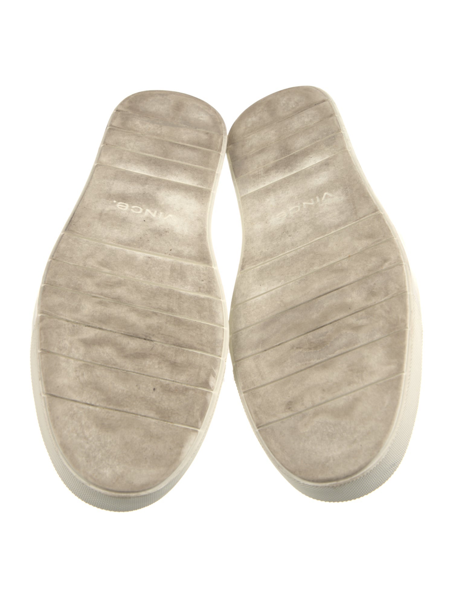 Vince Leather Lasercut Accents Sneakers